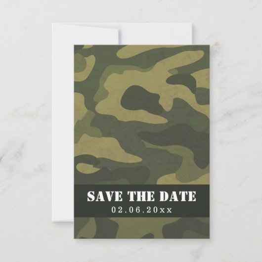 Save The Date OEuf de camoflet (Devant)