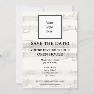 Save The Date Off-White Magasin de Musique Local I Logo Journée