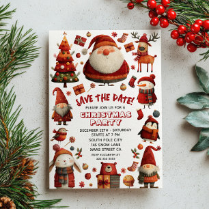 Save The Date OH Quel Festif Amusant Fête de Noël Adulte