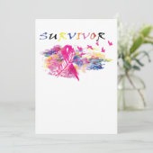 Save The Date Oiseaux survivants Sensibilisation au cancer du se (Debout devant)