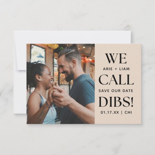 Save The Date On s'inscrit Funny Wedding (Devant)