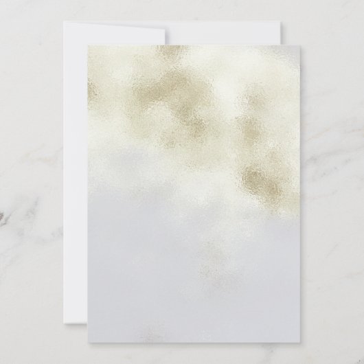 Save The Date Opal blanc de luxe (Dos)