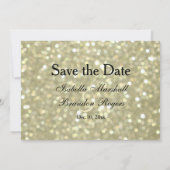 Save The Date Or glamour Enregistrer la date (Dos)