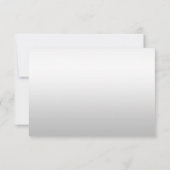 Save The Date Orange Soie Bow Séquins d'argent 18e anniversaire (Dos)