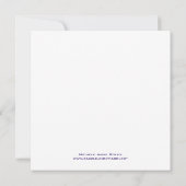 Save The Date Orchidées Enregistrer la date - Profond violet et  (Dos)