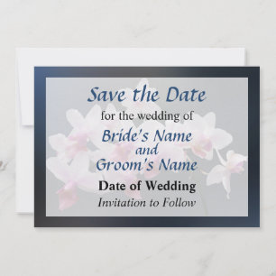 Save The Date Orchidées Phalaenopsis Twilight Rainbow