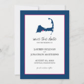Save The Date Osterville Cape Cod Wedding Enregistrer la date (Devant)