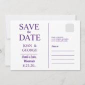 Save The Date Oui Cher, Humour Cartoon Noir Et Blanc, (Dos)
