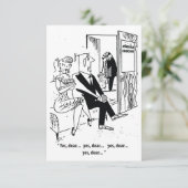 Save The Date Oui Cher, Humour, Conseiller Mariage, Drôle (Debout devant)