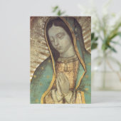 Save The Date Our Lady of Guadalupe Original (Debout devant)