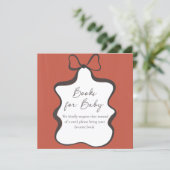 Save The Date Our Little Love Bug Baby Shower Books for Baby (Debout devant)