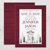 Save The Date Out of this World (Devant / Derrière)