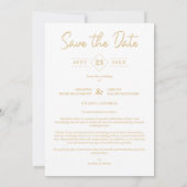 Save The Date Oval Effect Red Heart Happy Valentine's Day Photo  (Dos)
