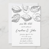 Save The Date Oyster Sauvez la Date - Oyster Mariage (Devant)