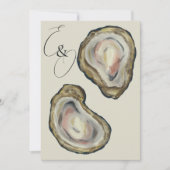Save The Date Oyster Shells Wedding Enregistrer La Date (Devant)