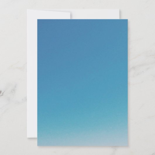 Save The Date Pacific Coast Beach Wedding Enregistrer la date (Dos)