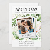 Save The Date Pack de vos sacs Photo Porto Rico Mariage (Devant / Derrière)