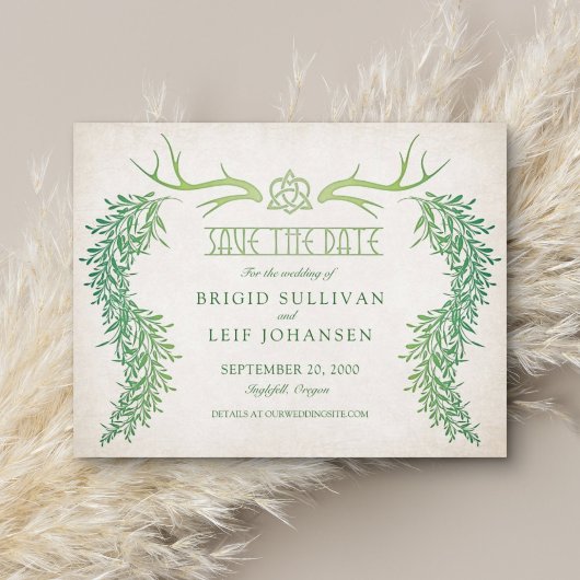 Save The Date Pagan Handfasting Mariage