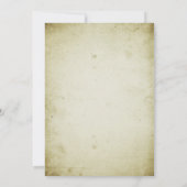 Save The Date Page de livre de contes | Annonce de mariage vinta (Dos)