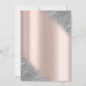 Save The Date Paillettes Argentées Ombrées Rose GoldSave The Dat (Dos)