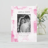 Save The Date Painting texture photo (Debout devant)