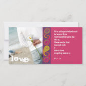 Save The Date Paisley Enregistrer la date (Devant)