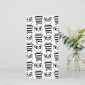 Save The Date Panda Kids (Debout devant)