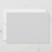 Save The Date Panneau de fond gris moderne à pois pour événement (Devant)