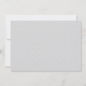 Save The Date Panneau de fond gris moderne à pois pour événement (Dos)