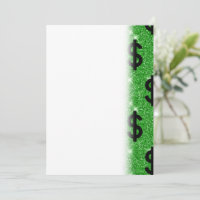 Panneau Dollar Noir Argent Entrepreneur Wall Stree