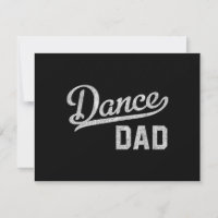 Papa de la danse Danseur fier Papa