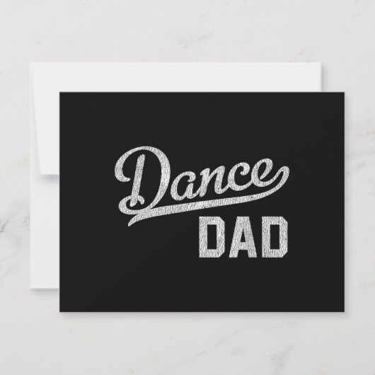 Save The Date Papa de la danse Danseur fier Papa (Devant)