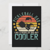 Save The Date Papa de pickleball comme un papa normal mais plus (Devant)