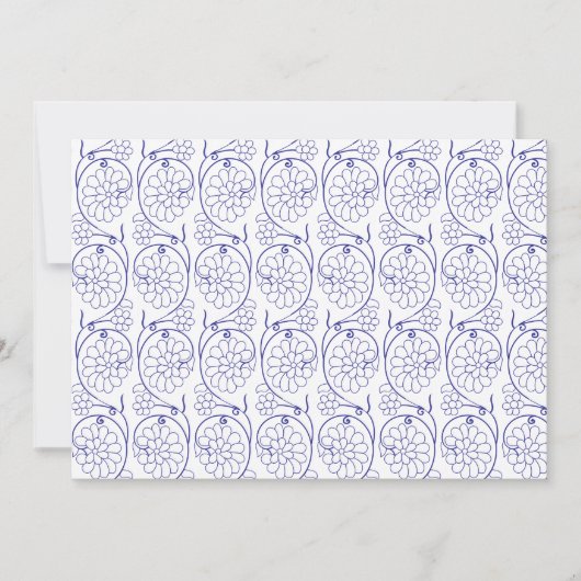 Save The Date Papier d'emballage blanc avec un subtil patte exte (Devant)