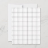 Save The Date Papier graphique Enregistrer la date (Dos)