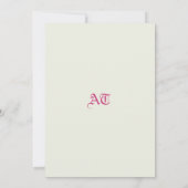 Save The Date Papillon de Fleur (Dos)