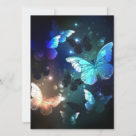 Save The Date Papillon de nuit (Devant)