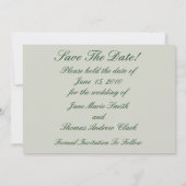 Save The Date Papillon Enregistrer la date (Dos)