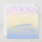 Save The Date Papillon Et Floral (Dos)