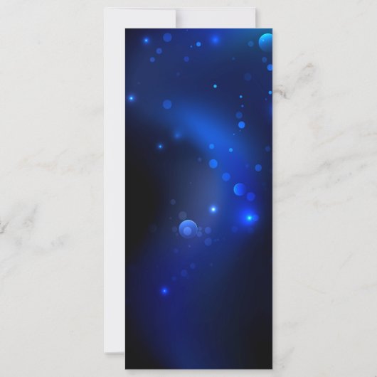 Save The Date Papillon Morpho sur fond sombre (Dos)