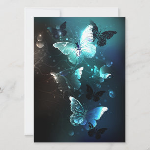 Save The Date Papillons de nuit à la menthe