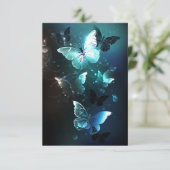Save The Date Papillons de nuit à la menthe (Debout devant)