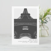 Save The Date Paris Sauvegarder la Date (Debout devant)