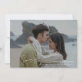 Save The Date Parker Paysage photo mariage Enregistrer la date (Devant)