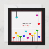 Save The Date Partenariat Civil Arc-En-Ciel Sauver La Date (Dos)