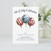 Save The Date Parti 4 juillet patriotique (Debout devant)