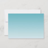 Save The Date Parties scintillant bleu Turquoise brillant pour 8 (Dos)