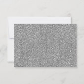 Save The Date Parties scintillant moderne Dusty Blue Silver Gown (Dos)