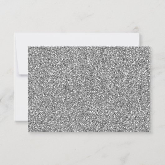 Save The Date Parties scintillant moderne Dusty Blue Silver Gown (Dos)