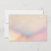 Save The Date Parties scintillant Or Chic Iridescente Holographi (Dos)